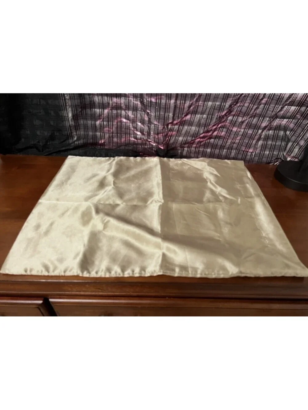 BEDELITE Satin Silk Pillowcases 20x26 Gold Solid Color